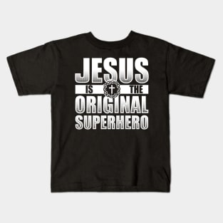Jesus the hero Kids T-Shirt